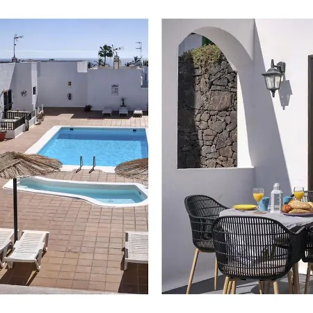 펜션 Sea Waves Lanzarote- 500m From Playa Grande, Pool And Terrace By Lanzarote 푸에르토 델 카르멘