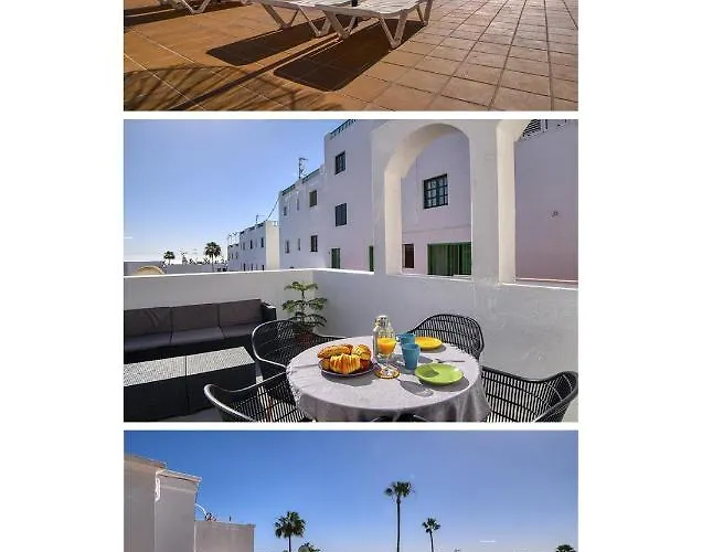 Feriehus Sea Waves Lanzarote- 500m From Playa Grande, Pool And Terrace By Lanzarote Puerto del Carmen (Lanzarote)